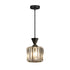 Contemporary Luxury Radiant Prismatic Clear Crystal Shade 1-Light Pendant Light For Living Room