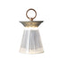 Contemporary Simplicity Iron Acrylic Semi-Conical Portable LED Table Lamp Night Light For Bedroom