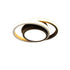 Modern Minimalist Hardware Acrylic Circle Ring LED Flush Mount Ceiling Light For Bedroom