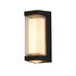 Contemporary Simplicity Aluminum Up And Down Luminous LED Waterproof Wall Sconce Lamp For Outdoor Patio