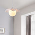 Modern Minimalist Petal Orb Acrylic Glass 1-Light Pendant Light For Living Room