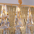 Contemporary Luxury Round Hardware Crystal 9/12 Light Chandelier For Living Room