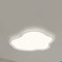 Modern Minimalist Cloud Iron Aluminum LED Flush Mount Ceiling Light For Bedroom