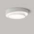 Contemporary Simplicity Two-layer Circle Shade Iron LED Flush Mount Ceiling Light For Living Room