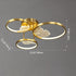 Traditional Chinese Circle Lotus Leaf Full Copper Silicone LED Semi-Flush Mount Ceiling Light For Living Room