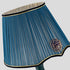 Traditional Chinese Pleated Fabric Shade Ceramic Vase Base 1-Light Table Lamp For Study