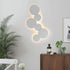 Modern Minimalist Round Eclipse Iron LED Wall Sconce Lamp For Living Room