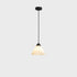 Modern Luxury Full Copper Geometric Marble Shade 1-Light Pendant Light For Living Room