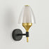 Modern Minimalist Round Trapezoidal Iron Acrylic LED Wall Sconce Lamp For Bedroom