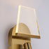 Modern Minimalist Oval Trapezoidal Iron Acrylic LED Wall Sconce Lamp For Living Room