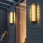 Contemporary Simplicity Stainless Steel Acrylic Shade LED Waterproof Wall Sconce Lamp For Outdoor Patio