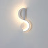 Contemporary Creative Music Note Silicone Line Iron LED Wall Sconce Lamp For Bedroom