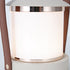 Contemporary Simplicity Portable Imitation Leather Acrylic Cylinder LED Night Light Camping Light For Outdoor Patio