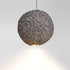 Contemporary Creative Irregular Porous Planet Shade 1-Light Pendant Light For Living Room