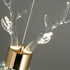 Contemporary Creative Acrylic Antler Bubble Crystal Ball LED Wall Sconce Lamp For Living Room