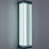 Modern Minimalist Waterproof Rectangular Stainless Steel Acrylic LED Outdoor Wall Sconce Lamp For Outdoor Patio