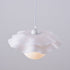 Modern Minimalist Petal Orb Acrylic Glass 1-Light Pendant Light For Living Room