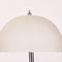 Contemporary Nordic Petal Dome Frosted Glass 1-Light Table Lamp For Bedroom