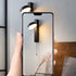 Contemporary Simplicity Geometric Aluminum Rectangle Rotatable LED Wall Sconce Lamp For Bedroom