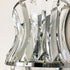 Contemporary Luxury Prismatic Clear Crystal Shade Iron 1-Light Wall Sconce Lamp For Living Room