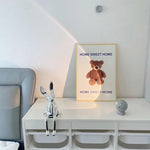 Modern Minimalist Orb USB ABS LED Wall Sconce Lamp For Bedroom