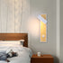 Contemporary Simplicity Geometric Aluminum Rectangle Rotatable LED Wall Sconce Lamp For Bedroom