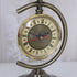 Traditional Vintage Dome Petal Clock Hardware Glass 1-Light Table Lamp For Bedroom