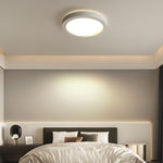 Modern Minimalist Round Iron Acrylic LED Flush Mount Ceiling Light For Bedroom