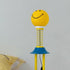 Contemporary Creative Smiley Spring Hardware PVC 1-Light Standing Floor Lamp For Living Room