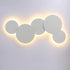 Modern Minimalist Round Eclipse Iron LED Wall Sconce Lamp For Living Room