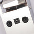 Modern Minimalist Fabric Square Spotlight 2-Light Wall Sconce Lamp For Bedroom