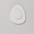 Contemporary Nordic Hardware Oval Shade LED Wall Sconce Lamp For Living Room