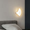 Contemporary Creative PE Geometric Shade Hardware LED Wall Sconce Lamp For Bedroom