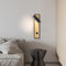 Contemporary Simplicity Geometric Aluminum Rectangle Rotatable LED Wall Sconce Lamp For Bedroom