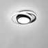 Modern Minimalist Hardware Acrylic Circle Ring LED Flush Mount Ceiling Light For Bedroom