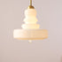 Contemporary Vintage Round Gourd Iron Copper Glass 1-Light Pendant Light For Living Room