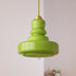 Contemporary Vintage Round Gourd Iron Copper Glass 1-Light Pendant Light For Living Room