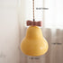 Contemporary Creative Gourd Bow Hardware Glass 1-Light Pendant Light For Living Room