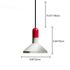 Contemporary Industrial Cement Cone Wood 1-Light Pendant Light For Dining Room