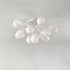 Modern Art Deco Tulip Flower Design 3/7/11/13 Light Semi-Flush Mount Ceiling Light For Living Room