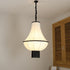 Contemporary Vintage Cone Hardware Fabric 1/3 Light Pendant Light For Living Room