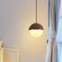 Modern Minimalist Orb PC 1-Light Pendant Light For Bedroom