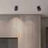 Modern Minimalist Cylinder Adjustable Angle Aluminum LED Flush Mount Ceiling Light For Living Room