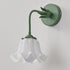 Contemporary Creative Acrylic Bell Orchid Flower Shade 1-Light Wall Sconce Lamp For Living Room