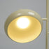 Modern Minimalist Cream Round Iron 1-Ligh Table Lamp For Bedroom