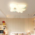 Contemporary Creative PE Cartoon Aircraft LED Kids Flush Mount Ceiling Light For Living Room