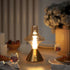 Contemporary Simplicity Glass Spinner Gyroscope Metal Base LED USB Table Lamp For Bedroom