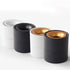 Modern Minimalist Cylinder Adjustable Angle Aluminum LED Flush Mount Ceiling Light For Living Room