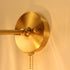 Traditional Vintage Brass Amber Square Glass Shade 1-Light Wall Sconce Lamp For Living Room