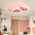 Contemporary Simplicity Cloud Acrylic Shade Hardware LED Flush Mount Ceiling Light For Bedroom